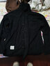 金盾 长袖衬衫男灯芯绒秋季潮流百搭潮流衬衣港风宽松休闲外套 黑色 2XL 实拍图