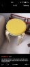 非洲鹰（feizhouying） 凳子家用简约现代省空间高凳子北欧木圆凳子软面小凳子椅子 华丽黄 实拍图