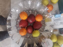 高斯（GLASS）水果盘干果盘北欧欧式风格客厅创意大号水晶玻璃家用果斗糖果盘子果盆 透明 晒单实拍图