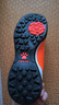 卡尔美（KELME）儿童足球鞋魔术贴免系带碎钉TF透气学生球鞋6873003 荧光橙 36 实拍图