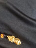 周六福珠宝 足金黄金吊坠男女款 瑞兽貔貅 3D硬金黄金吊坠 定价A049824 常规款 金重约2.1g 实拍图