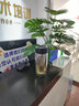 慕馨（moosen）玻璃杯定制双层智能茶水分离泡茶杯刻字伴手礼商务礼品年会礼物 智能款-陨石黑380ml+杯刷 实拍图