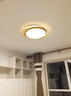 HD led客厅吊灯 北欧轻奢卧室餐厅全屋灯饰现代简约包安装灯具套餐 经典金 全屋调光丨三室两厅A 实拍图