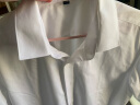 京东京造 衬衫男液氨整理棉质商务休闲短袖衬衫机洗易打理 白色41 晒单实拍图