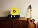 gramovox 格莱美507三代竖立式黑胶唱片机蓝牙一体音响复古摆件留声机音箱礼物 曜石黑色+唱片 实拍图