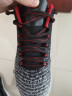 乔丹 男鞋篮球鞋实战减震运动耐磨篮球鞋 XM1580103 黑色/新乔丹红 40 实拍图