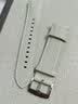 watchbond适用华为gt7手表带gt6表带watch4pro升级款真皮buds2/gt6pro/watch5/gt5小牛皮gt4/3男士表腕带 【官方同款真皮】鼓身尖尾-白色 【46/48表盘】 实拍图
