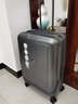 DELSEY【商场同款】法国戴乐世拉杆箱旅行箱轻便登机箱大使行李商务硬箱 炭灰色 24英寸 实拍图