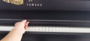 雅马哈（YAMAHA）电钢琴P-145初学入门88键重锤成人儿童考级便携智能数码电子钢琴 P145B黑色+木架+三踏板+官方标配 实拍图