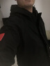 盾郎鲨鱼皮普软壳冲锋衣男女三合一抓绒内胆防风保暖登山服软壳抓绒衣 黑色冲锋衣外套 XXL/180 晒单实拍图