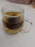 忆壶茶（YIHUTEA）茶具茶杯玻璃杯办公室水杯子男女带盖喝茶杯茶水分离杯带把泡茶杯 60°保温杯垫+君子杯 实拍图
