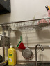 集简空间 厨房水槽置物架洗碗槽沥水架洗菜盆碗架长度可伸缩水池上方碗碟晾沥碗筷收纳盒筷刀架304不锈钢 升级款-304单层伸缩【带筷勺架+刀架+砧板架】 实拍图