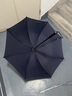 天堂伞直柄伞直杠伞长柄伞加大双人伞可定制企业logo商务8骨半自动伞 藏青色-直把手 实拍图
