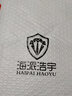 海派浩宇 长袖衬衫男修身商务正装白色衬衣职业装 浅蓝 XL (175) 实拍图