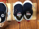 卡特兔婴儿学步鞋男童鞋儿童软底机能鞋加绒女童宝宝小童秋冬室内鞋 蓝色-春秋网眼 21 内长13.0cm 脚长12.0-12.5 实拍图