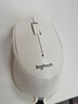 罗技（Logitech）M330/B330 商用级无线轻音鼠标 办公鼠标 人体工学右手鼠标 笔记本台式电脑鼠标带无线微型接收器 M330【白色】（现在新版没灯） 实拍图