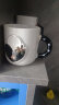 传旗陶瓷马克杯410ml带盖带勺情侣杯牛奶咖啡杯节日送礼陶瓷杯礼盒装 实拍图