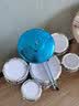 俏娃宝贝儿童礼物男孩2生日3宝宝打鼓玩具1-5岁早教6架子鼓音乐器女爵士鼓 男孩精选套装：卡通鼓+尤克里里 实拍图