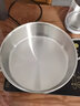 Momscook慕厨（Momscook） 不锈钢火锅 304火锅锅双耳复底 燃气电磁炉通用 28x9.5cm火锅（XR2809） 28cm 实拍图