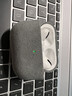 0度 苹果AirPods Pro3耳机壳保护套 Pods3/2/1代欧缔兰毛绒蓝牙耳机保护壳 全包防摔抗指纹轻奢男女 黑灰色-意大利Alcantara材质 AirPods Pro 实拍图
