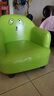 积木宝贝（JIMUBAOBEI）儿童沙发宝宝小沙发单人可爱卡通座椅公主男孩女孩婴儿阅读沙发椅 PU绿色小狗(1—6岁可用） 外观 实拍图