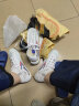 回力中考跑鞋 低帮软底防滑耐磨田径鞋男女款帆布鞋立定跳远鞋考试鞋 D-2A白色 43 偏大/需比正常尺码拿小一码 实拍图