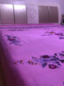 妙麦乐棉斜纹老式床单加厚国民被单上海传统床单 单双人棉单件印花 粉色 245x245cm/1.8米床 实拍图