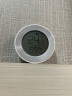 雨花泽 智能家居家用温湿度计 电子温度计婴儿房室内办公室温计 带时钟闹钟/舒适度提醒 实拍图
