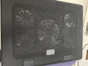 优微客 小米Redmi G Pro 2024 红米G 2022游戏本电脑键盘保护膜/散热器等适用笔记本配件 经典款5风扇散热器 Redmi G Pro2024款/G 2022适用 实拍图