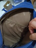 思牧胸包运动单肩帆布斜挎包时尚三角包男士休闲水滴包小背包潮S1631 蓝色 实拍图