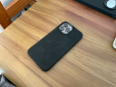 Sipolg 苹果13手机壳iphone13pro/max/mini保护套全包防摔磁吸翻毛皮 iphone13ProMax灰黑色【6.7寸】磁吸 晒单实拍图