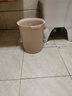 收米带过滤网塑料茶渣桶茶水桶功夫茶漏废水倒掉泡茶叶收纳垃圾桶小号 米色2个装 实拍图