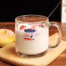 乐美雅 钢化玻璃杯泡茶杯牛奶杯微波炉水杯家用带把耐热茶杯早餐麦片杯 罗凯 500ml 1只 实拍图