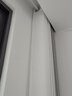 金蝉窗帘免打孔窗纱现代简约卧室客厅阳台伸缩杆窗帘杆一整套纱帘 丝缕-白色【含伸缩杆】 适用宽2.1-2.6米窗帘1.8*2.7两片 实拍图