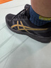 亚瑟士ASICS男子缓震透气跑鞋 GEL-CONTEND 4 黑色/金色 44.5  实拍图