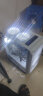 航嘉（Huntkey） 暗夜猎手5 电脑机箱台式DIY全侧透游戏水冷ATX大板背线机箱 暗夜猎手5-白色+6个15灯风扇 实拍图
