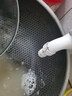安尚炒菜锅不锈钢平底防粘蜂窝炒菜锅少油烟不怕铲电磁炉燃气灶通用 32CM不带盖 32cm 实拍图