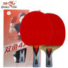 双鱼（DOUBLE FISH）四星级横直对拍乒乓球拍京东自营（附4球/京仓速发）4A+C/E 实拍图