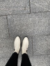 莱尔斯丹秋冬新款套筒圆头粗中跟短筒切尔西靴女靴烟筒靴2T48201 米白色OWL 36 晒单实拍图