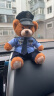 蜀黍家警察小熊公仔交警小熊警官玩偶骑行服制服警熊公仔毛绒娃娃 晒单实拍图