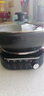 美菱 （MeiLing）电炒锅升级单旋钮定时多功能电热锅家用电锅一体锅铸铁锅电煮锅电蒸锅多用途锅 【定时款】34cm一锅双笼（适合5-7人）16L 实拍图