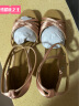 三沙（Sansha）拉丁舞鞋女成人中跟缎带交谊舞伦巴恰恰国标舞鞋 肉色-5.2CM 40  实拍图