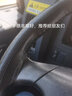 安牛手缝方向盘套大货车客车真皮适用欧曼ETX/GTL解放J6豪沃重卡天龙 斜纹印花黑色黑线 实拍图