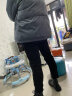 佐优品坠感小西裤男九分裤子韩版潮流修身小脚休闲长裤夏季直筒西装裤 (1件)黑色(九分裤) 加绒 32 建议130-140斤内 实拍图