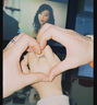DAINTY WENDY 戒指情侣一对 情侣对戒 情侣款戒指潮流时尚小众设计 送男女朋友 至简戒指一对【备注圈号及颜色】 一对【备注圈号及颜色】 实拍图