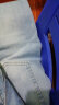 真维斯（JEANSWEST）牛仔裤男2024夏季薄款宽松直筒裤百搭男裤子休闲长裤蓝色32 实拍图