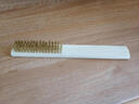 铁铮汉 超密木柄铜刷铜丝刷子清洁刷除锈刷子铜丝板刷 不锈钢刷钢丝刷 纯铜丝刷6行*16排单把小号 实拍图