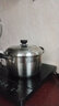顺达（SND） 304不锈钢组合盖复底美式汤锅 明火电磁炉通用 20cm 实拍图