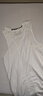 依浩特（yihaote） 纯色健身背心高弹男运动紧身衣美式速干透气篮球坎肩跑步训练无袖打底套装投篮服 球员版白色紧身背心 XXL(180-185高，145-170斤) 实拍图