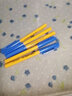 施德楼（STAEDTLER）0.5mm圆珠笔 大容量全铜笔头按动原子笔 学生考试书写办公用蓝色5支430F-3 实拍图